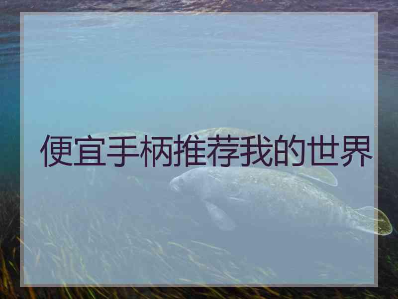 便宜手柄推荐我的世界 便宜手柄推荐我的世界