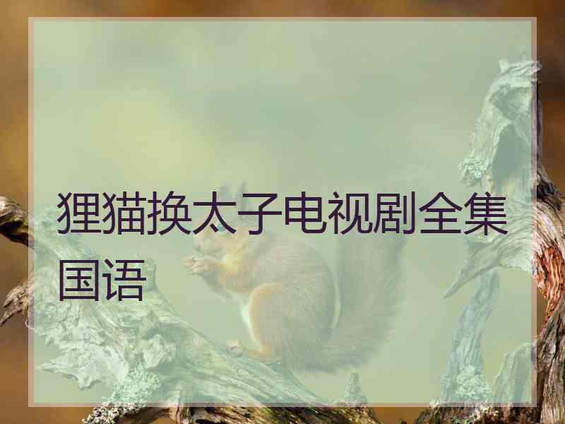 狸猫换太子电视剧全集国语