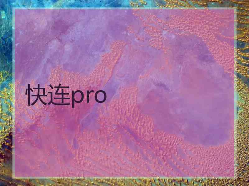 快连pro 快连pro
