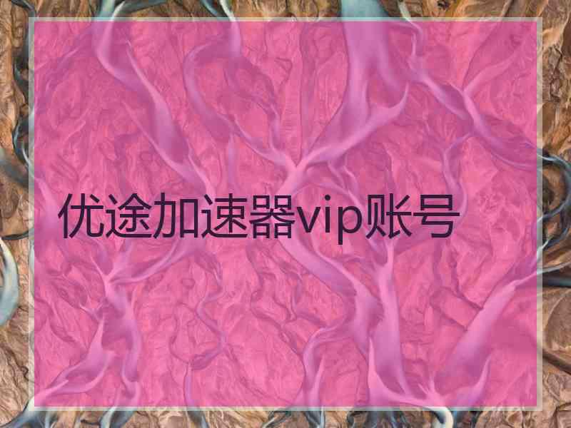 优途加速器vip账号 优途加速器vip账号