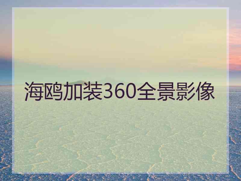 海鸥加装360全景影像