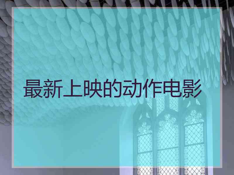 最新上映的动作电影 最新上映的动作电影