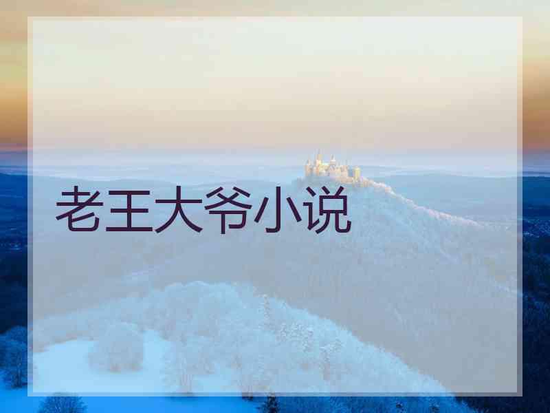 老王大爷小说 老王大爷小说