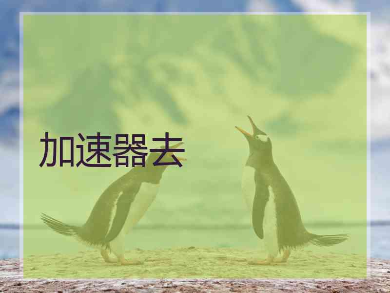 加速器去