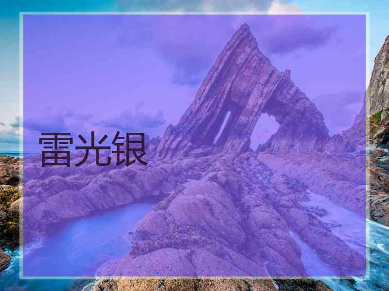 雷光银