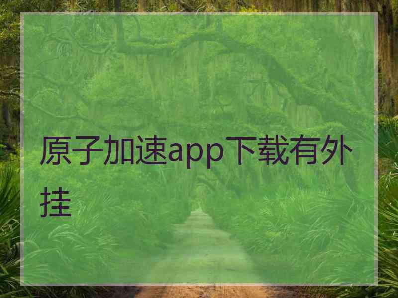 原子加速app下载有外挂