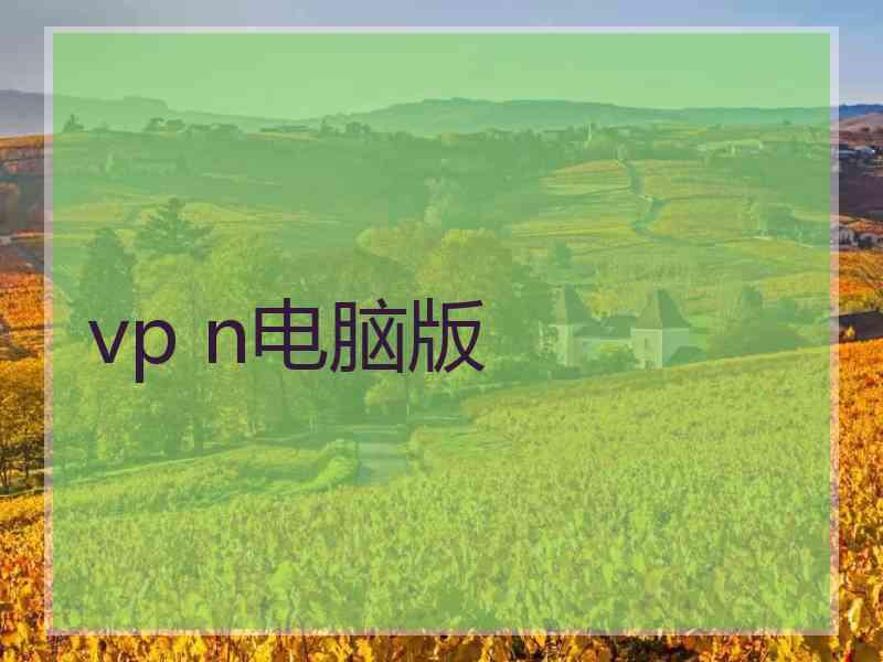 vp n电脑版