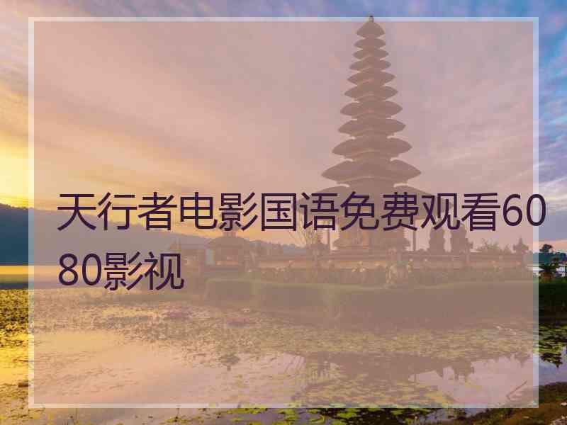 天行者电影国语免费观看6080影视