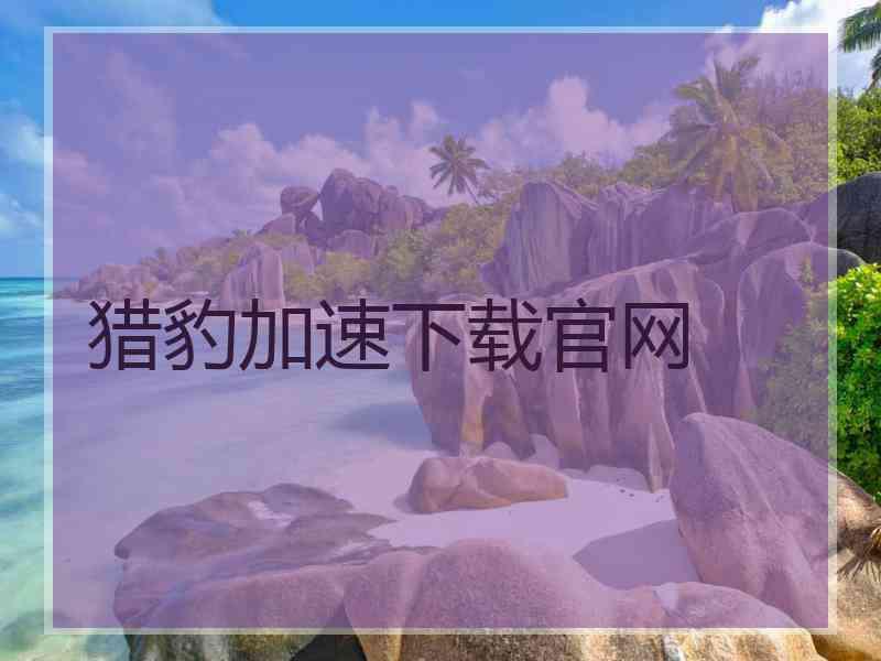 猎豹加速下载官网