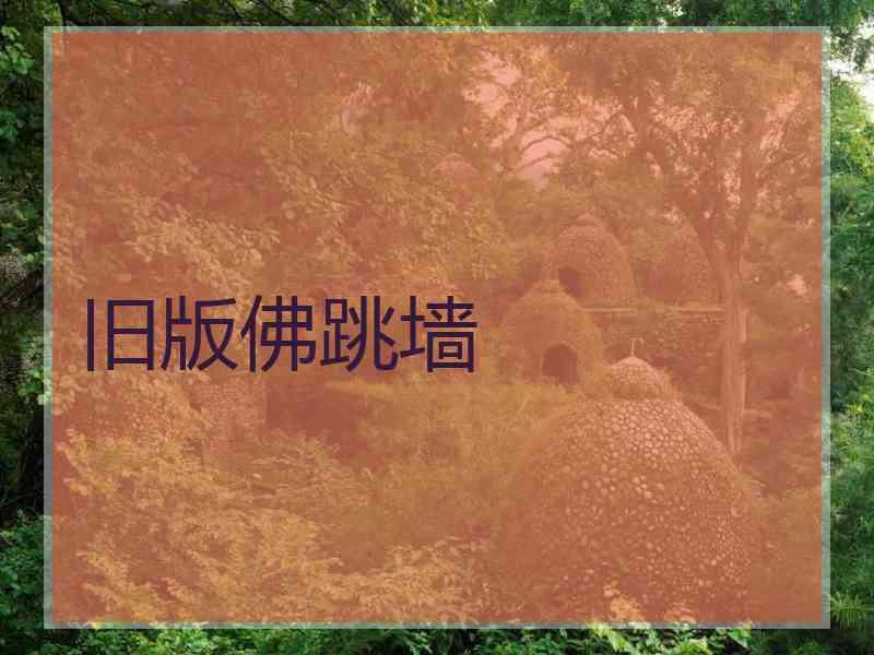 旧版佛跳墙