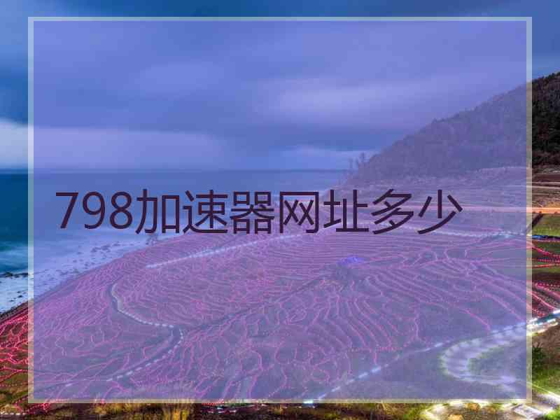 798加速器网址多少