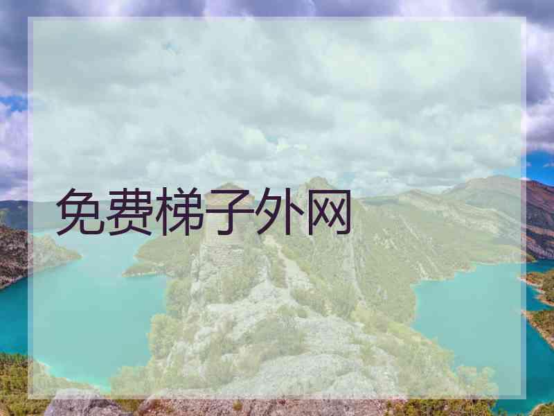 免费梯子外网
