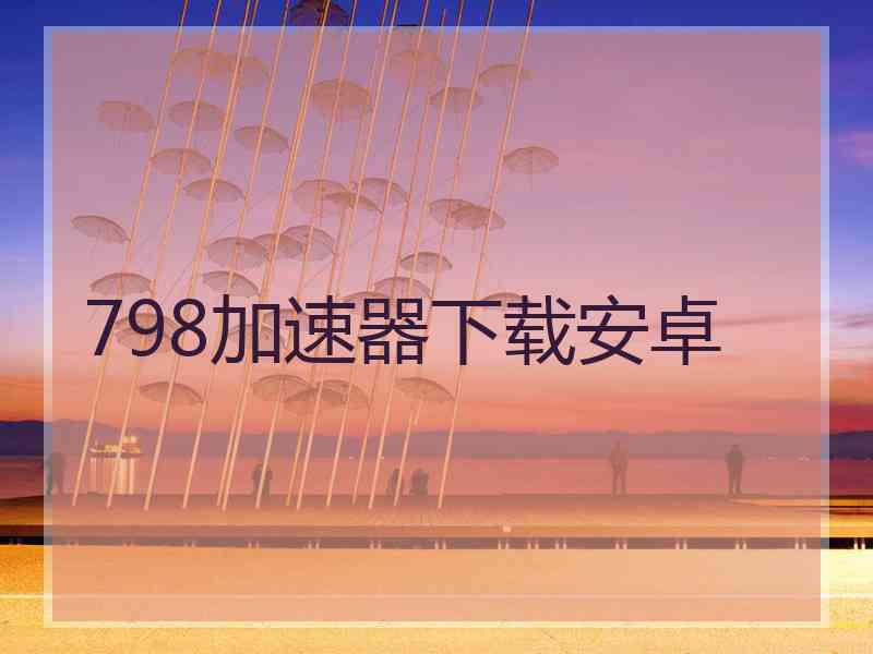 798加速器下载安卓