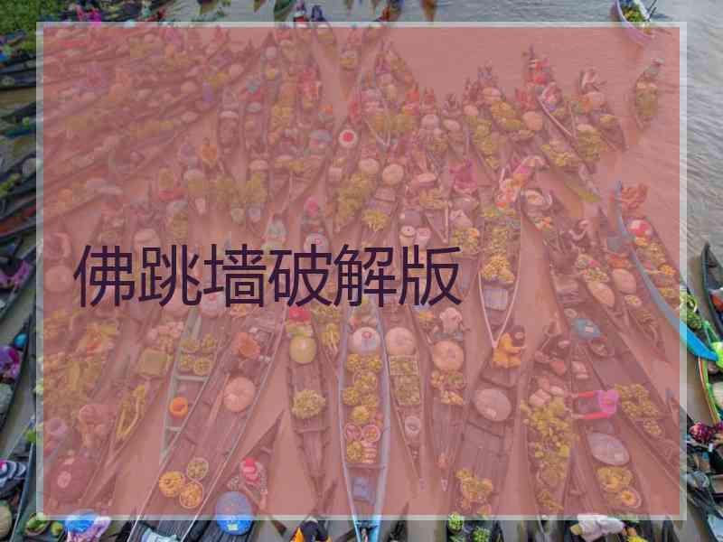 佛跳墙破解版
