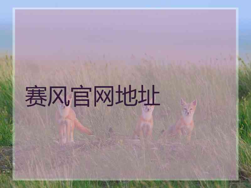 赛风官网地址
