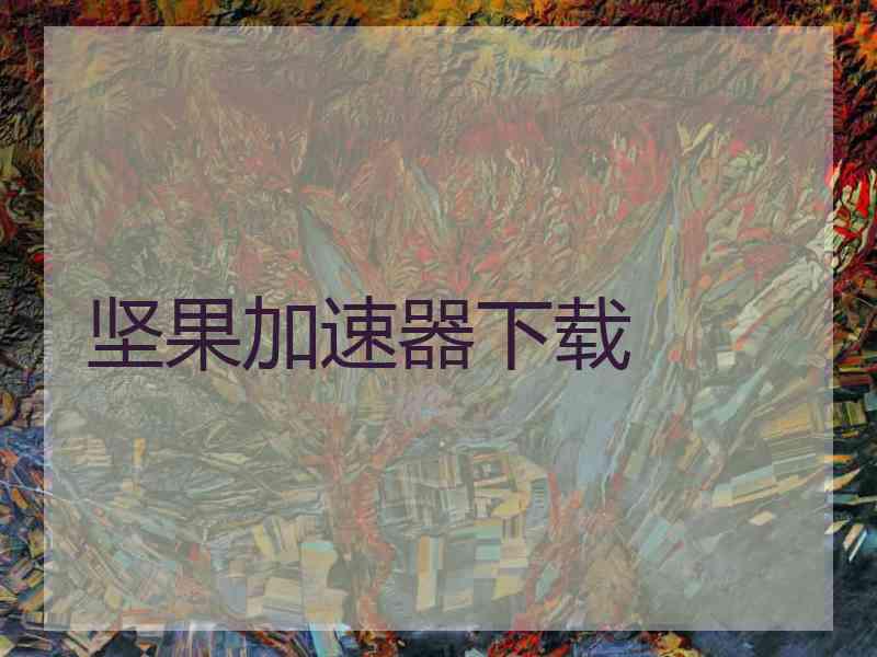 坚果加速器下载