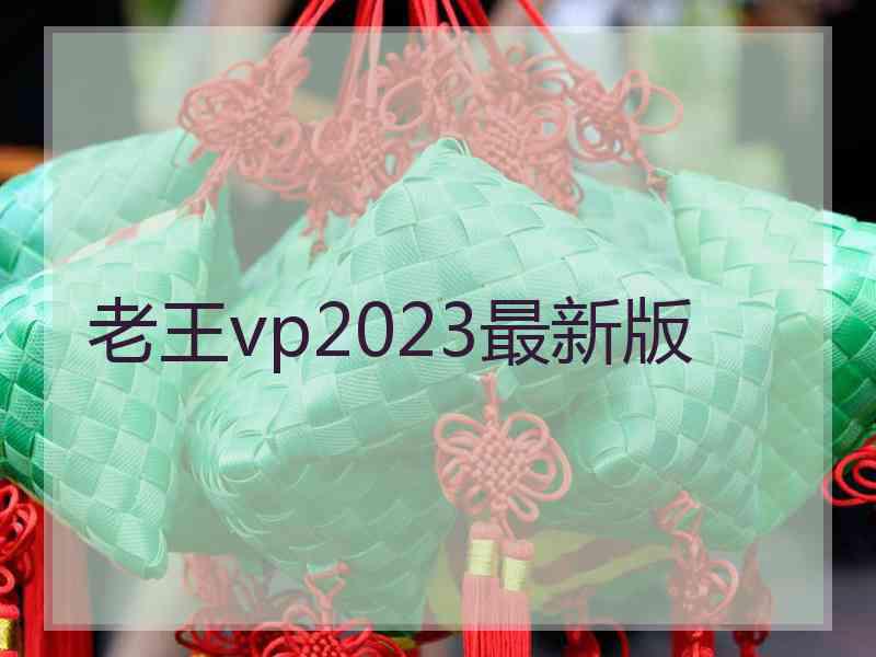 老王vp2023最新版