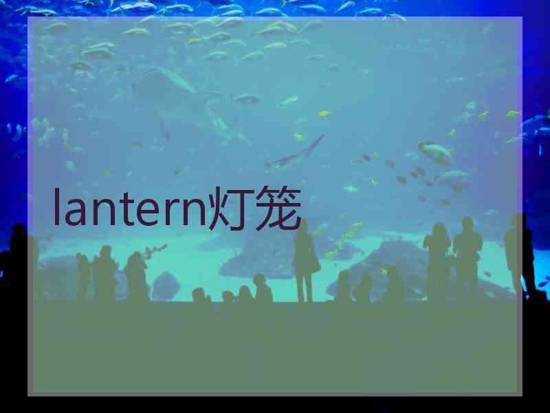 lantern灯笼