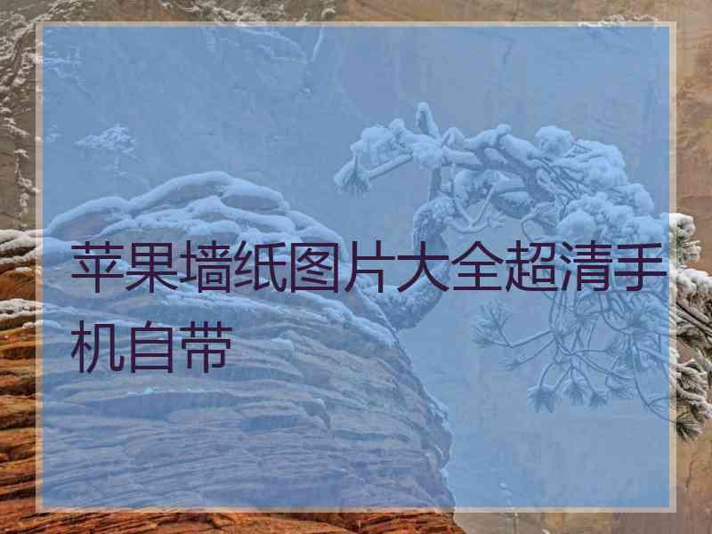 苹果墙纸图片大全超清手机自带