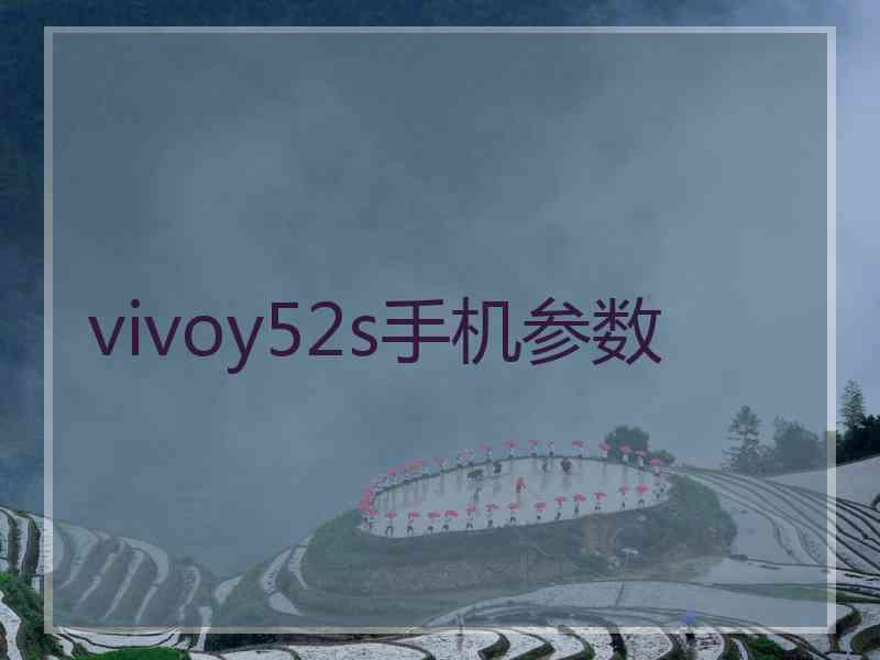 vivoy52s手机参数