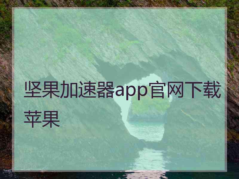 坚果加速器app官网下载苹果
