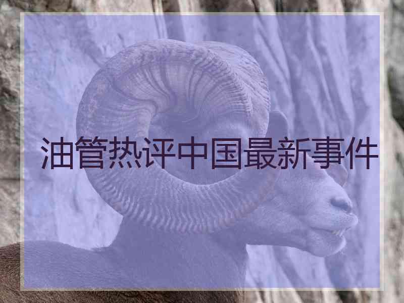 油管热评中国最新事件