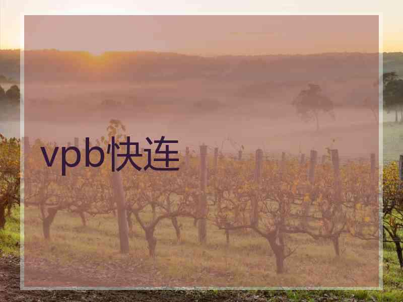 vpb快连