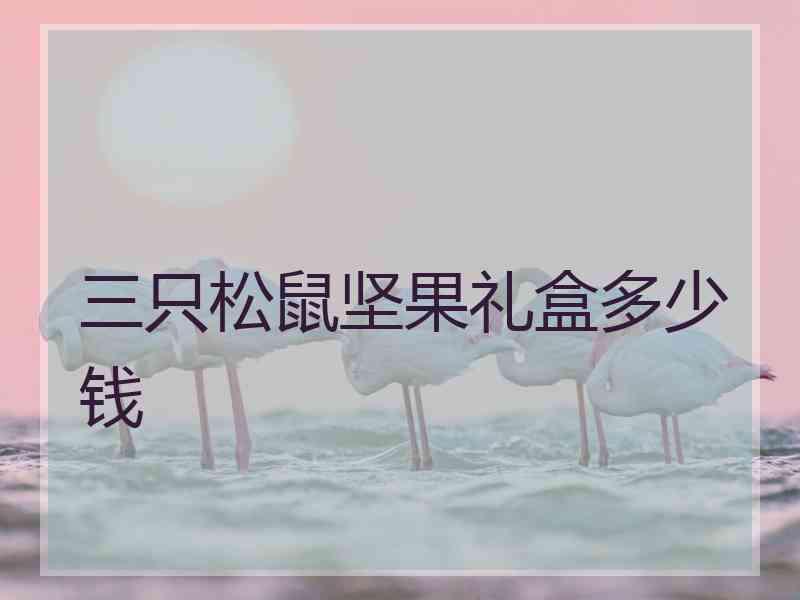 三只松鼠坚果礼盒多少钱
