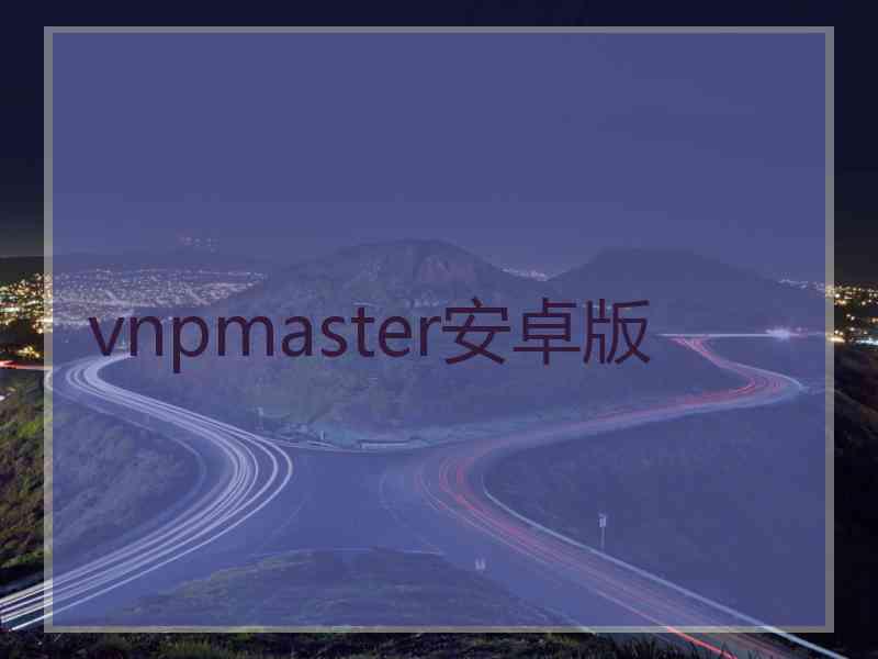 vnpmaster安卓版