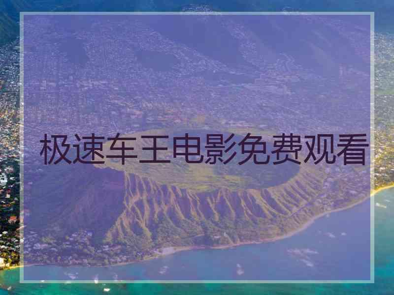 极速车王电影免费观看