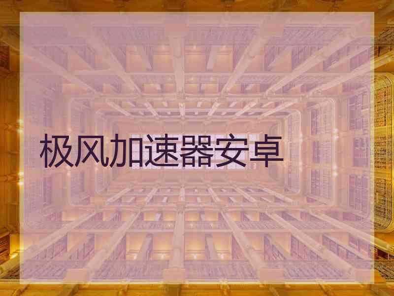 极风加速器安卓