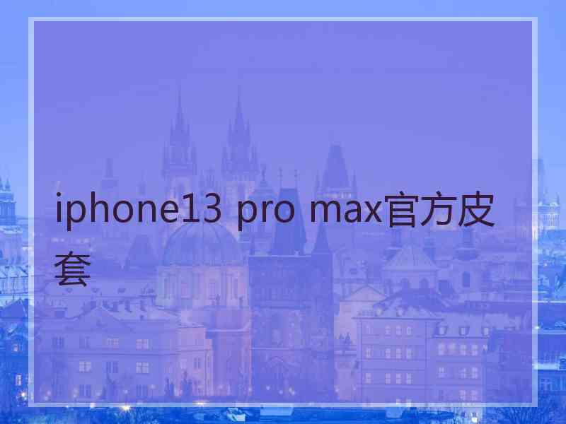 iphone13 pro max官方皮套