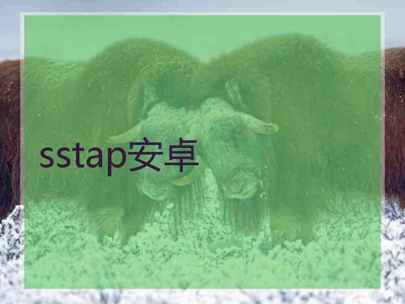 sstap安卓