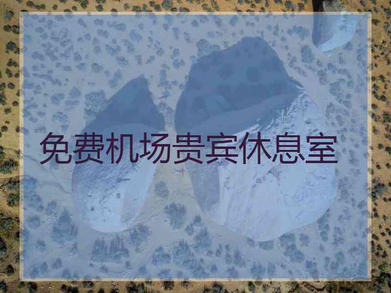 免费机场贵宾休息室