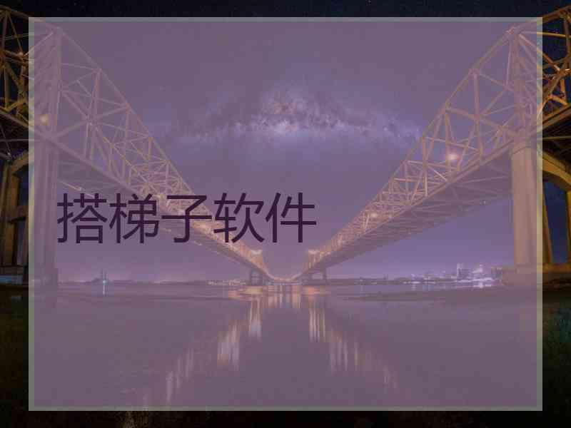 搭梯子软件