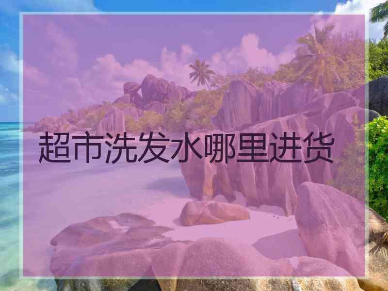 超市洗发水哪里进货